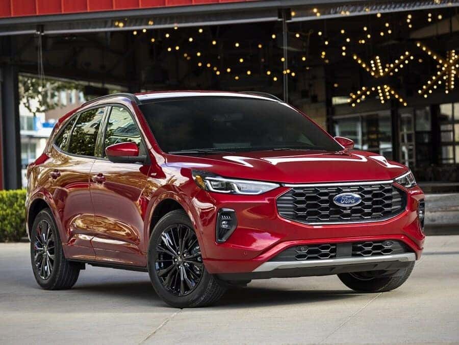 Red Ford Escape